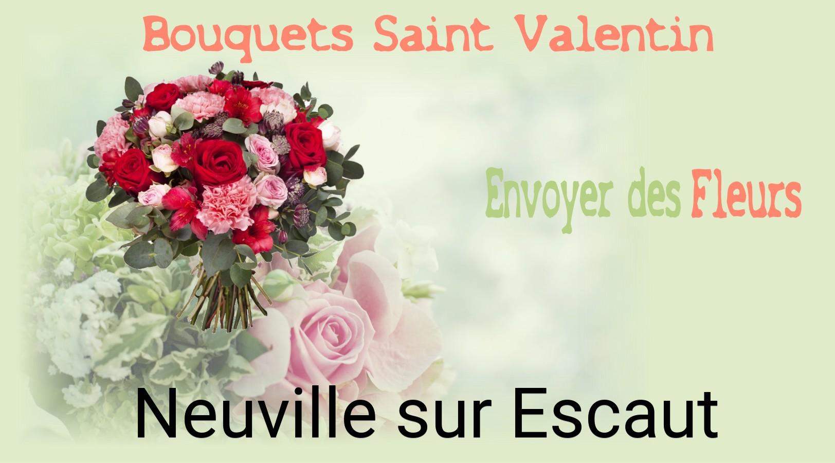 Roses de Saint-Valentin livrées à Neuville-sur-Escaut